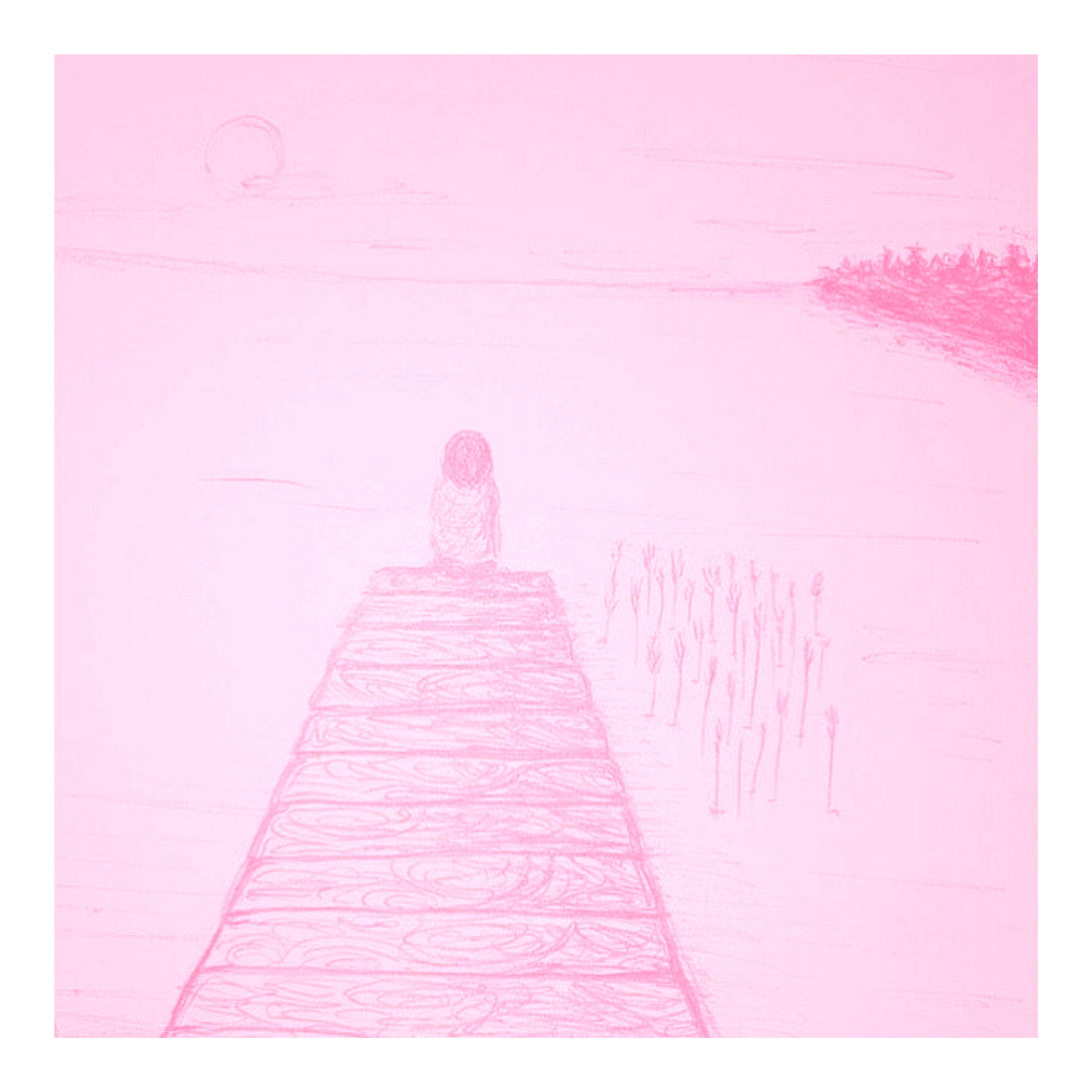 lonely, ugly cartoon boy