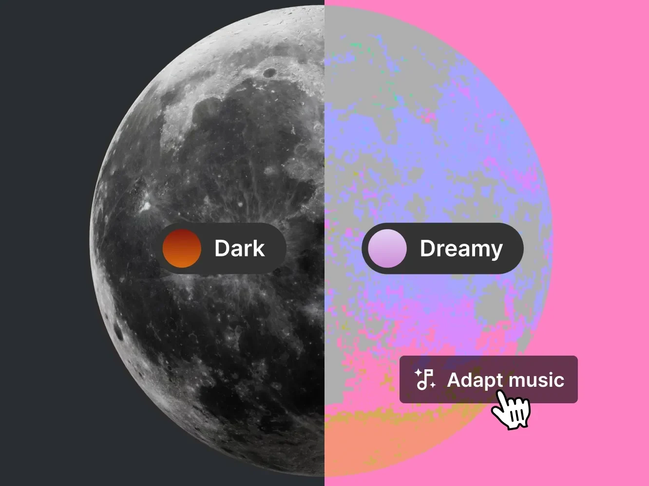 Adaptar música: función de IA de Epidemic Sound