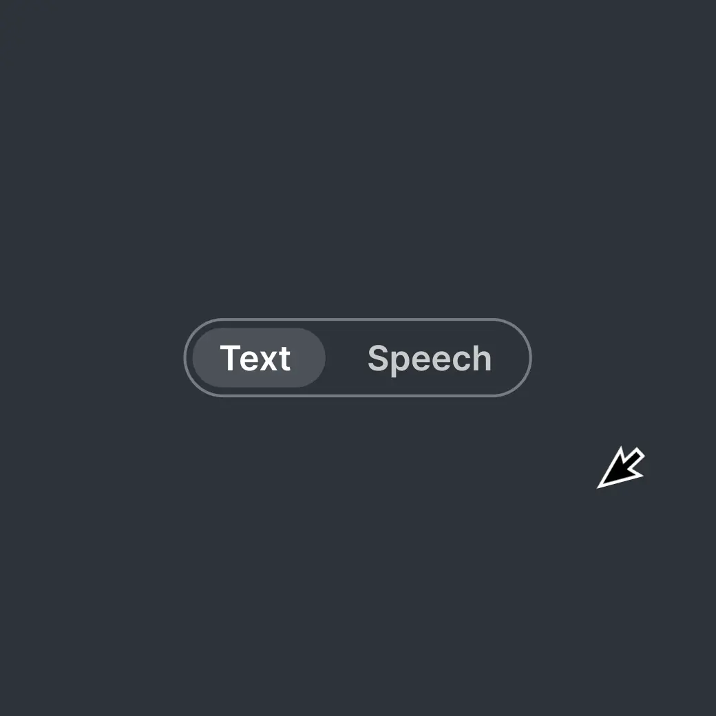 Your words. Your delivery. Powered by speech-to-speech.