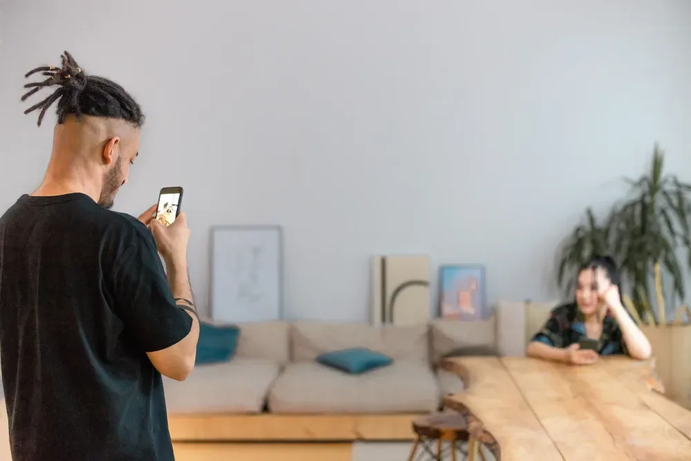 Usando un vivo en TikTok juntos