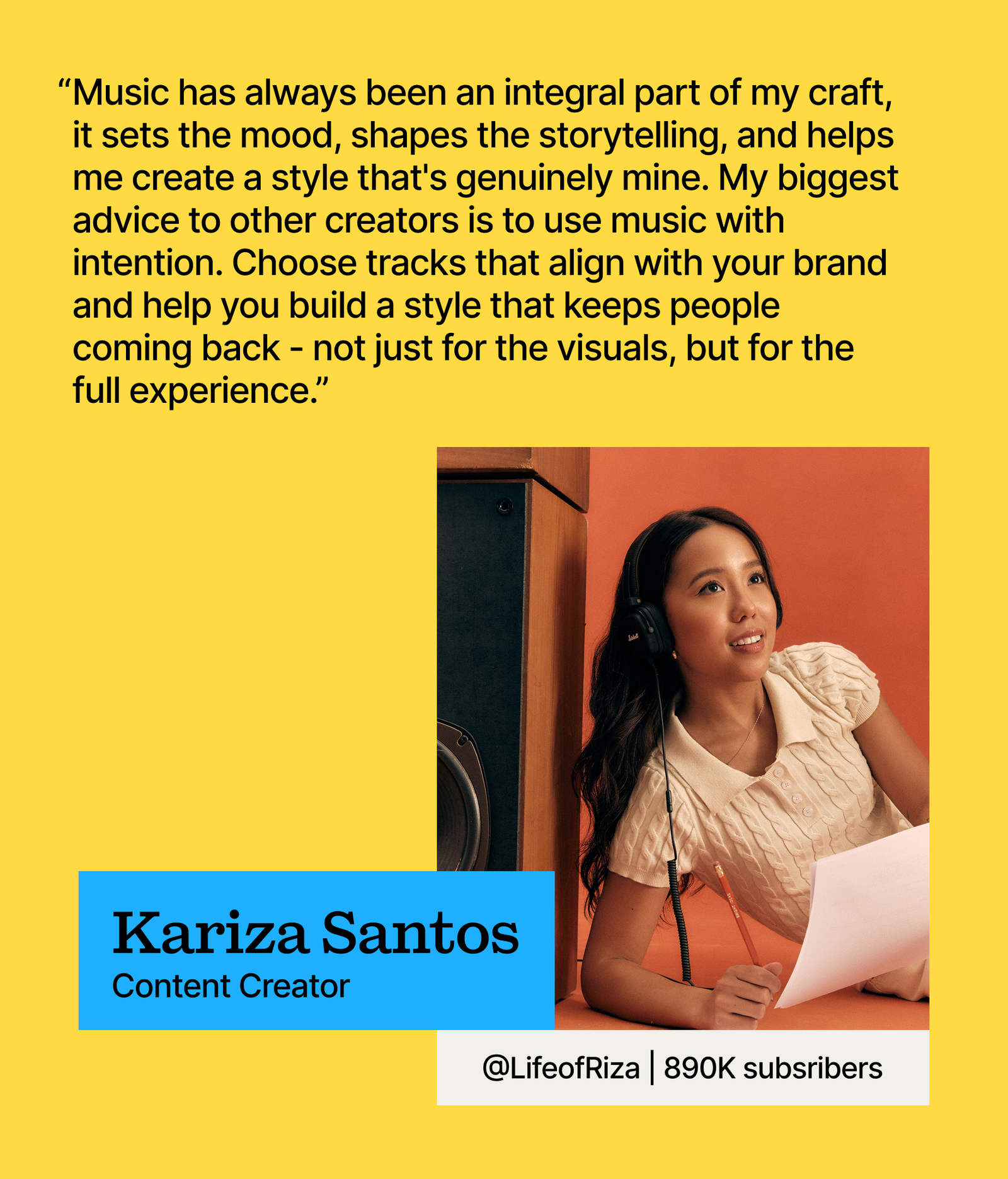 A música cria a história