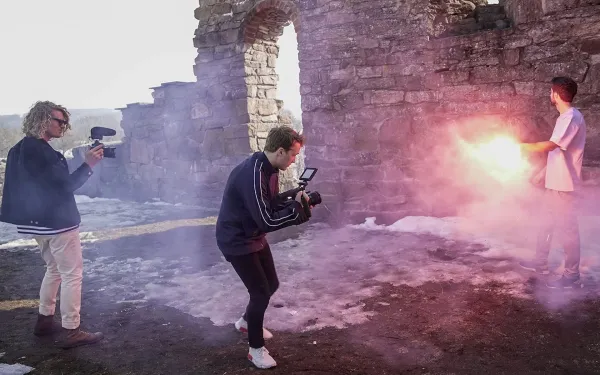 BTS: A day with Andreas Hem