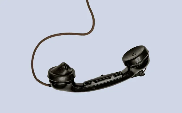 Old-school telephone